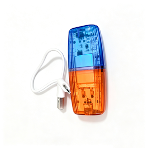 Luz de Hombro Recargable de Larga Duración <span class=keywords><strong>con</strong></span> Destello Rojo y Azul para Advertencia de Tráfico - Product Image 4