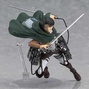 TCXW11106 yüksek dereceli özel Titan Anime yüksek kalite eylem PVC Levi şekil koleksiyonu oyuncaklar figuras