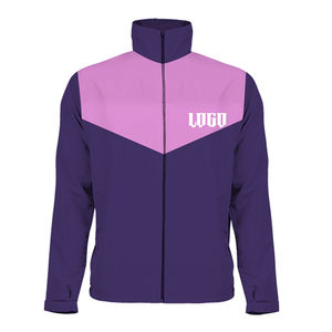 เสื้อแจ็คเก็ตโค้ชผ้าไนลอนสีดำ ปัก/สกรีนโลโก้แบรนด์ตามสั่ง สำหรับฤดูหนาว - Product Image 5