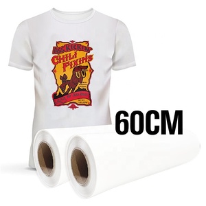 Prezzo di fabbrica 0.075mm 60cm di larghezza trasparenza PET <span class=keywords><strong>t</strong></span>-<span class=keywords><strong>shirt</strong></span> pellicola di trasferimento di calore in vinile per stampante digitale - Product Image 3