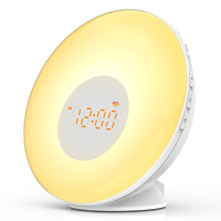Smart APP Controlled Sunrise Wake Up Light mit Alexa & Google Assistant