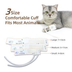 손바닥 크기의 가정용 반려동물 혈압계 (강아지, 고양이용 디지털 NIBP 수의학 모니터, 내장 배터리 포함) - Product Image 3
