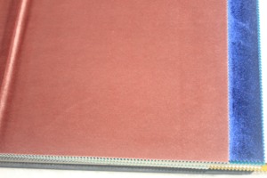 Busta rossa panno da <span class=keywords><strong>parete</strong></span> in velluto di fascia alta per arredamento di colore rosso tessuto carta da parati tessuto canapa murale carta da parati per pareti - Product Image 4