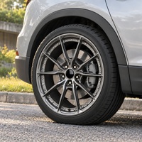 Velg Alloy Monoblock Tempa Kustom 18 19 20 21 22 24 Inch Split 5-Spoke Y-Spoke Gloss Black Concave Rims 5x112 5x114.3 5x120