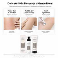Kit de crème et brume de rasage intime sans parfum pour femmes, marque privée |   Fabriqué en Chine |   Crème hydratante pour le rasage des aisselles et du maillot de bain