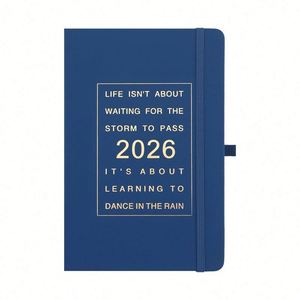 2026 2027 Undated Daily Weekly Do List Notebook Custom Logo A5PU Planner 100 <b>Sheets</b> for Office Self Care Journal Bulk Wholesale - Product Image 1