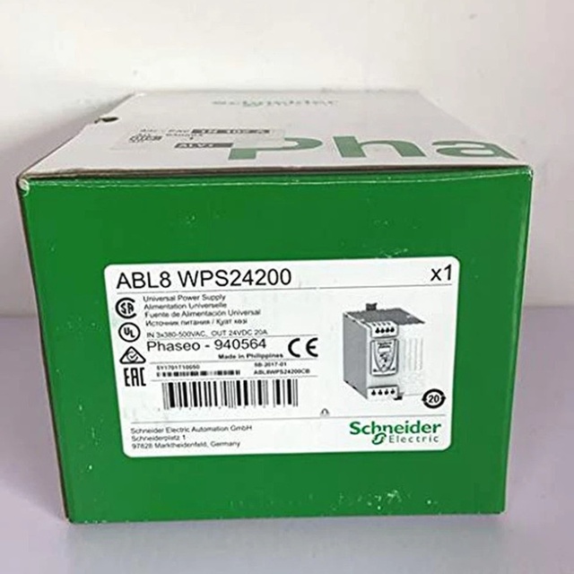 ABL8WPS24200 Phaseo Series Power Supply 24V 20A Transformer PLC
