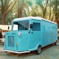 Nouveau camion de cuisine mobile électrique pour la vente de nourriture de rue aux États-Unis, pour restaurant mobile extérieur et boulangerie proposant du BBQ frais et plus encore