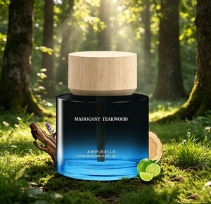 Désodorisant de voiture en bois d'acajou et de teck de haute qualité, écologique, naturel, longue durée, parfum premium pour l'intérieur du véhicule – Fournisseur d'usine - Product Image 1
