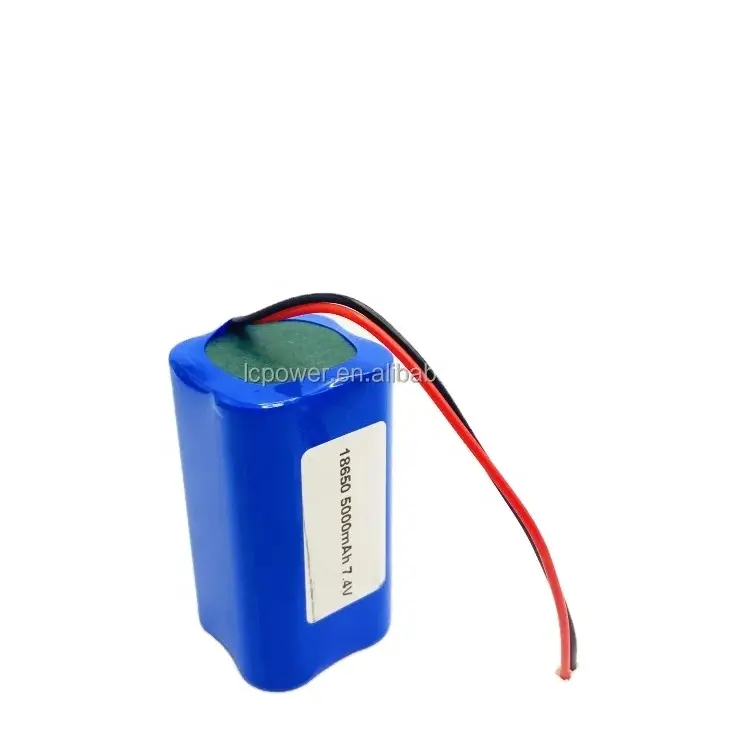 OEM tùy chỉnh 2s1p 18650 6V 6.4V 6000mAh có thể sạc lại LiFePO4 Pin cho robot thiết bị điện tử cầm tay