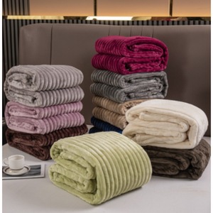 Couverture pour l'hiver, taille <span class=keywords><strong>king</strong></span> size, simple, moelleuse et chaude - Product Image 1