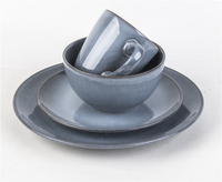 Service de vaisselle en porcelaine, en céramique, personnalisé, de haute qualité, vente en gros, pièces