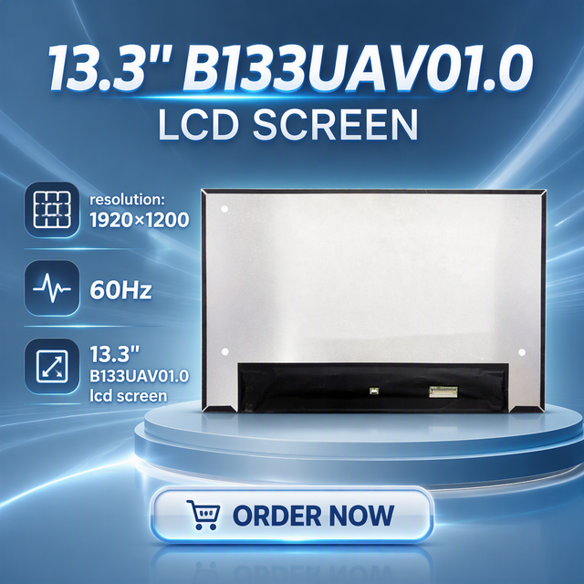 Laptop 13.3" LCD Screen B133UAV01.0 B133UAV01.1 1920*1200  60Hz LCD Display