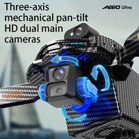 Drone professionnel AE60 US Stock 4K avec nacelle 3 axes, transmission d'image numérique WIFI 5.8G, évitement d'obstacles et GPS avec caméra