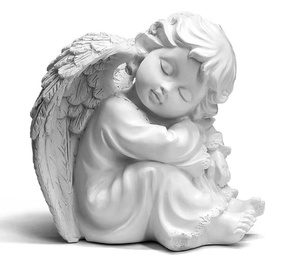 Decorazioni per la casa cherubino statua angelo in preghiera <span class=keywords><strong>con</strong></span> <span class=keywords><strong>ali</strong></span> statua da giardino statuetta di angelo in resina per bambina - Product Image 1