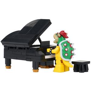 Super <span class=keywords><strong>Bros</strong></span> WM Blocks Bowser Joue du piano Figurines d'action Briques de construction Blocs Juguetes Para Los Ninos Compatible MOULD <span class=keywords><strong>KING</strong></span> - Product Image 3