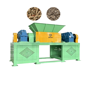 Broyeur multifonction à double arbre OEM, broyeur de déchets agricoles, broyeur de maïs et de paille. - Product Image 1