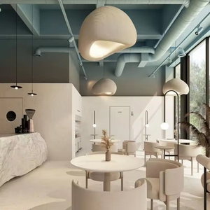 Lámpara Colgante de Resina Moderna Retro al por Mayor, Tamaño Mediano, para Sala de Estar, Comedor, Tienda de Ropa, Iluminación, Araña - Product Image 6