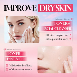 Tonique rajeunissant à la levure de <span class=keywords><strong>fleurs</strong></span> de cerisier 120 ml, hydratant en profondeur, eau hydratante pour le visage pour peaux sèches - Product Image 4