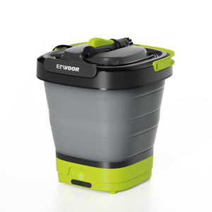 Draadloze Opvouwbare Emmer Carwash Hogedruk Mobiele Draagbare <span class=keywords><strong>Water</strong></span> Carwash Spuitpistoolmachine - Product Image 4