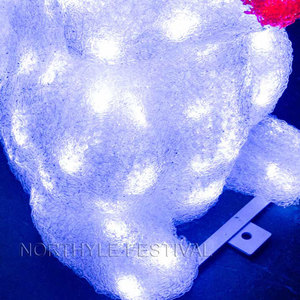 Luces <span class=keywords><strong>de</strong></span> jardín LED solares <span class=keywords><strong>de</strong></span> acrílico <span class=keywords><strong>de</strong></span> estilo europeo clásico al aire libre IP65 para Navidad y decoración <span class=keywords><strong>de</strong></span> jardín lámpara <span class=keywords><strong>de</strong></span> conejo - Product Image 5