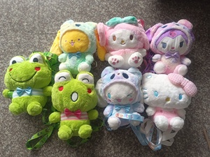 Nhà Máy sanrioes túi của tôi kuromi giai điệu cinnamoroll khâu Kitty Pikachu sang trọng Ba lô phim hoạt hình phim hoạt hình túi xách đồ chơi - Product Image 4