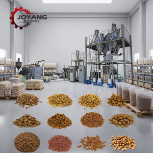 Extrudeuse automatique de croquettes sèches pour la production de nourriture pour chiens et chats, ligne de production d'aliments pour animaux de compagnie - Product Image 1