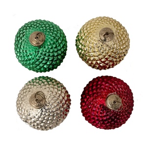 New Design Luxury 4.25 Inch Glass Ornaments Available Custom Color - Product Image 4