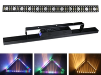 Barre lumineuse stroboscopique 12*3w RGB Barre lumineuse stroboscopique à pixels LED Lumière de scène DMX Faisceau Lavage mural Effet stroboscopique