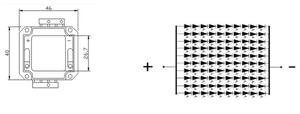 Module led polychrome 7 bandes pour la croissance des plantes, 300 nm, 660nm, 600nm, 400 nm, 470nm, 780 nm, spectre complet, 30W - Product Image 4