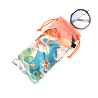 Microfibre Doux Lunettes Pochette Optique Lunettes Emballage Conteneur Lunettes De Soleil Cas Sac