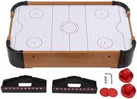 Mini table de hockey sur air de 16 pouces avec curseurs et rondelles, jeu de société familial interactif pour parents et enfants