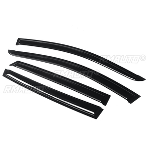 4x Side <b>Window</b> Deflector Tinted <b>Window</b> Visor <b>Vent</b> for Hyundai Accent RB Hatch 5D 2011+ Wind Shields Sun Rain Guard Deflector - Product Image 3