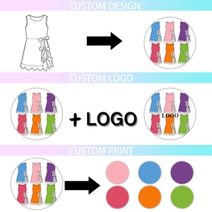 فستان رياضي مخصص بالجملة للفتيات الصغيرات من KR، فستان أرجواني منفوش للأطفال الصغار بتصميم أميرة لليوغا - Product Image 4