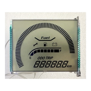 Tùy chỉnh phân khúc <span class=keywords><strong>LCD</strong></span> hiển thị màn hình mô-đun Bảng điều khiển Bảng điều khiển xe Pulsar Đồng hồ tốc độ xe Đo Dặm phân khúc <span class=keywords><strong>LCD</strong></span> hiển thị cho xe ô tô - Product Image 5