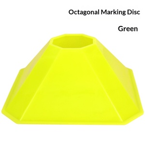 Placa de Señalización Octogonal de PE para Entrenamiento de Agilidad en Baloncesto, Fútbol y Voleibol - Obstáculo Auxiliar Tipo Cubo de Señalización - Product Image 5