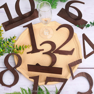 Numeri da Tavolo in Legno per Matrimoni, Anniversari ed Eventi, Numeri da Tavolo Rustici 1-15 1-20 - Product Image 6