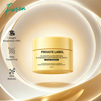 Masque Contour des Yeux au Rétinol Marque Blanche – Réparation Nuit – Vente en Gros – Patchs Anti-Âge – 60 Pièces – Réparation Nocturne Anti-Rides Profondes