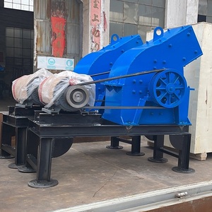 Concasseur à marteaux PC400x300 avec tamis, petit concasseur de pierres diesel portable, broyeur à marteaux pour galets de rivière, fournisseur - Product Image 5