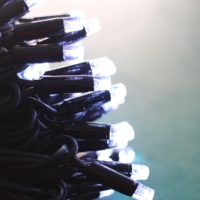 Guirlandes lumineuses LED pour extérieur, imperméables, 10M 20M 30M 50M 100M, 300m, rideau lumineux