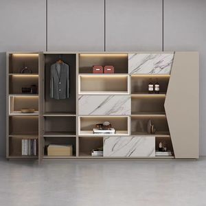 Mibo Furniture Wooden <b>Filing</b> Cabinet 3 Floors With Lock Office <b>Storage</b> Cabinet Modern Minimalist Design - Product Image 1
