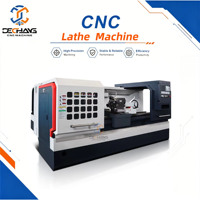 Torno CNC de Bancada Integral de Hierro Fundido CAK6150, Antivibración para Corte Continuo de Larga Duración