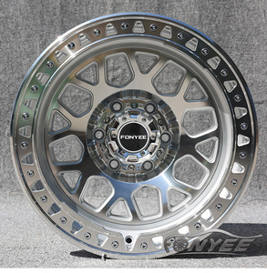 Rueda Fonyee 17x9 <span class=keywords><strong>de</strong></span> Aluminio con Beadlock, ET 0mm, Fundición, Cóncava, Cromada, para Camioneta, 6x139.7, Nueva, para Carreras <span class=keywords><strong>de</strong></span> Drag - Product Image 5