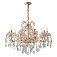 Lustre en cristal de marie therese de plafond de villa de suspension de style français pour des mariages