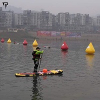 JTRDA Tabla de Paddle Surf Inflable de Rescate de Doble Capa con Tecnología Drop Stitch de 10'5\", Bote, Trineo, Salvavidas, para Lagos y Ríos, Capacidad de 150 kg