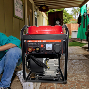 Portable <b>Gasoline</b> 4-Stroke Auto Start Welding Generator 1-4KW 10A 220V 210cc 95% Efficiency Home DIY Repair 036-4 160-NZ Gasolin - Product Image 6