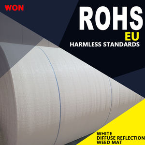 Toile de paillage tissée anti-mauvaises herbes WON, couverture de <span class=keywords><strong>sol</strong></span> personnalisée pour serre, tapis anti-mauvaises herbes réfléchissant pour serre - Product Image 4