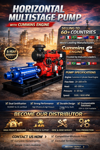 Bomba Multietapa Horizontal de Alta Presión Lista para Usar (Plug & Play) Bomba de Alta Presión Diésel con Motor Cummins - Product Image 6