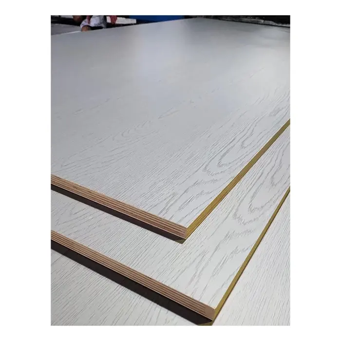 Papan shutter laut inti warna-warni kayu lapis Natural Oak putih 18mm serbuk kayu lapis