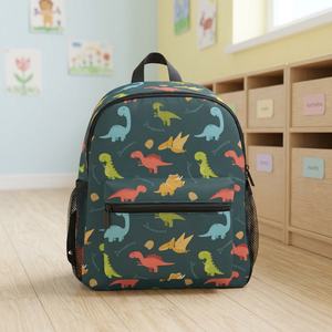 Low Moq Multiple Pockets Dinosaur Pattern Kids <b>Backpack</b> Polyester Zipper Closure Custom Print <b>School</b> Bag for Boys - Product Image 2